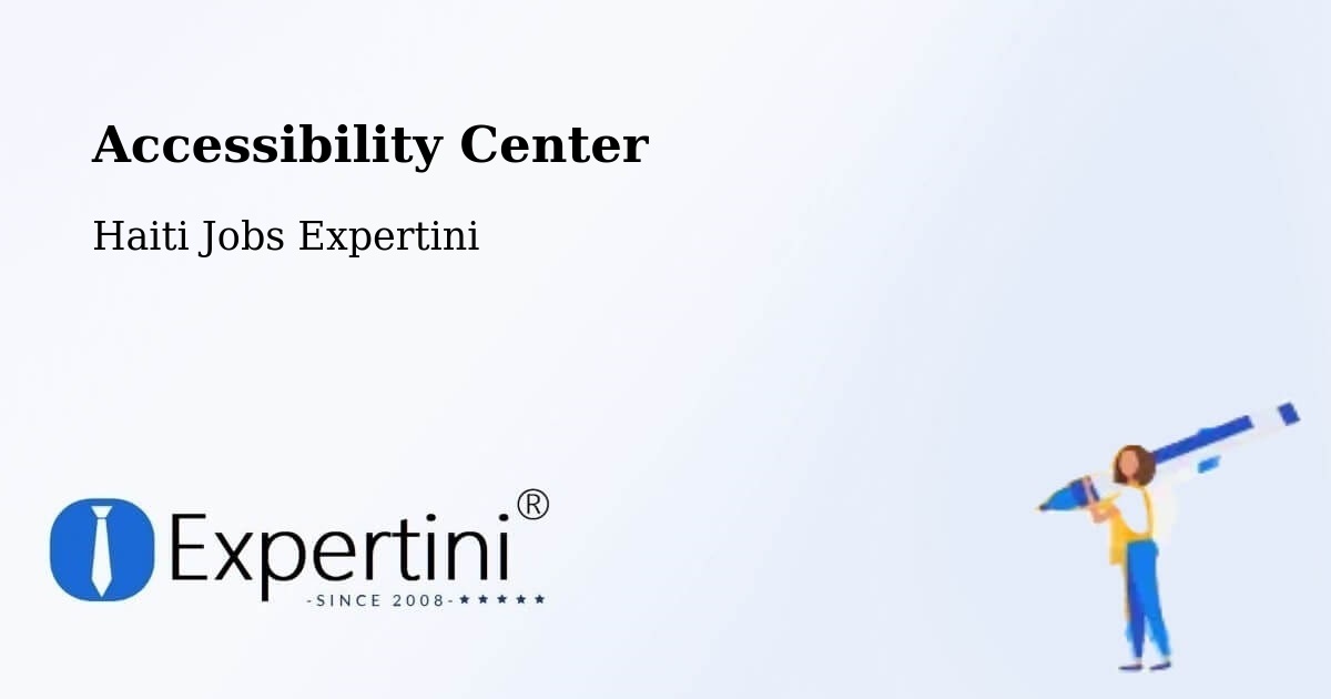 Accessibility Statement – Saint Raphaël - Haiti Jobs Expertini