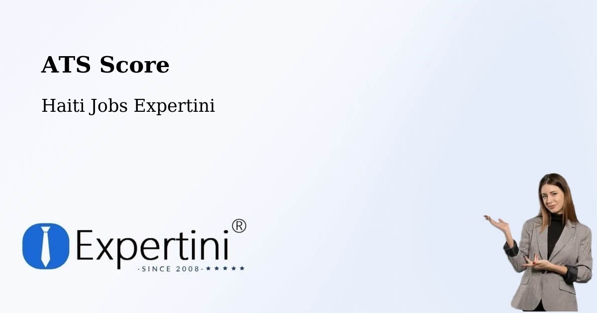 Resume ATS Score & Job Description Match Tool – Saint Raphaël - Haiti Jobs Expertini